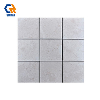 Carreaux d'intérieur de salle de bain modernes en porcelaine, imitation métal, surface antibactérienne, antidérapante, résistante à l'usure, résistante aux acides, épaisseur 6 mm