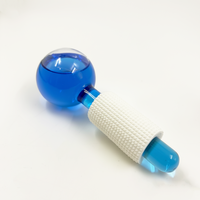 Fabricant direct – Globes de massage glacés en verre/eau purifiée/EVA de haute qualité pour le visage – Outils rafraîchissants – Couleur et logo personnalisables – Fabrication en gros