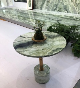 Set di Tavoli da Pranzo e Caffè in Marmo Naturale Personalizzato, <span class=keywords><strong>Arredamento</strong></span> in Pietra per <span class=keywords><strong>Cucina</strong></span> e <span class=keywords><strong>Soggiorno</strong></span>, Piastrelle in Marmo - Product Image 4