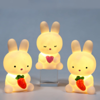 Veilleuse lapin PVC