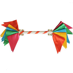 ダンス小道具 フラワー スティック 幼稚園 ダンス 体操 子供 チアリーダー スクエアダンス サウンドスティック スポーツ エクササイズ - Product Image 2