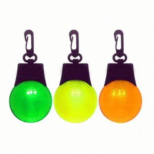 Promotion Gift Custom Logo Stainless Steel LED <b>Reflector</b> Warning <b>Light</b> Portable Pocket Emergency Reflective Keychain - Product Image 1