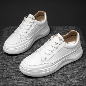 Scarpe sportive Casual da <span class=keywords><strong>donna</strong></span> nuove scarpe <span class=keywords><strong>bianche</strong></span> con lacci e chiusura Slip-On per <span class=keywords><strong>sneakers</strong></span> della stagione primaverile di alta qualità - Product Image 4