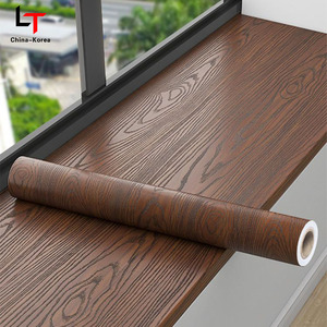 Papier peint à grain de <span class=keywords><strong>bois</strong></span> auto-adhésif amovible en <span class=keywords><strong>PVC</strong></span> personnalisé HL Papier de contact détachable pour la décoration de la maison - Product Image 2