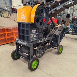 Goldabbaugeräte, Sluce-Boxen, Mini-Bagger für den Goldabbau, mobiler Steinbrecher mit Dieselmotor, 40-30 Tonnen - Product Image 2