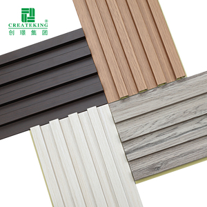 Panneau mural en WPC écologique avec plinthe et garniture assorties |   Solution complète de revêtement mural intérieur pour hôtels et appartements - Product Image 2