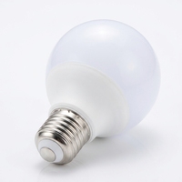 Ampoule LED 12V pour usage extérieur avec câble de 2,8 m ou 5 m, prise DC5521, interrupteur marche/arrêt, crochet métallique, CRI 80, 3000K/6500K, forme globe