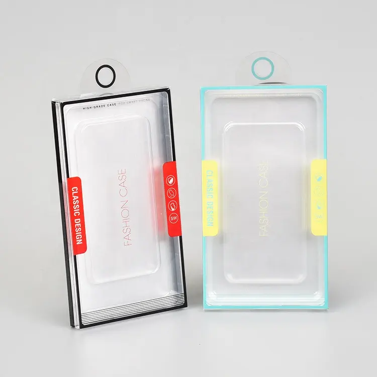 PVCブリスター携帯電話ケース包装箱に直販高級カスタムDIYデザイン