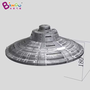 Decoración Inflable Publicitaria de Bingo con Forma de Extraterrestre, Iluminación LED, Planeta OVNI, Nave Espacial Gigante, <span class=keywords><strong>Platillo</strong></span> Volador Colgante para Eventos - Product Image 2