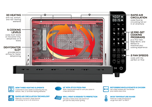 Nouvelle Arrivée <span class=keywords><strong>Friteuse</strong></span> <span class=keywords><strong>Électrique</strong></span> Sans Huile en Acier Inoxydable de 24 Litres avec Fonction Déshydratation pour Camping-Car et Utilisation en Extérieur Contrôlée par Application - Product Image 4
