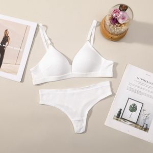 Ingrosso 2024 da donna in puro <span class=keywords><strong>cotone</strong></span> mutandine perizoma con <span class=keywords><strong>reggiseno</strong></span> da <span class=keywords><strong>reggiseno</strong></span> da donna con Set di mutandine in <span class=keywords><strong>cotone</strong></span> - Product Image 6