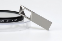 Nouveau produit clé USB Mini clé USB en métal 3.0 64GB impression personnalisée haute vitesse évider conception autocollant de mémoire Portable