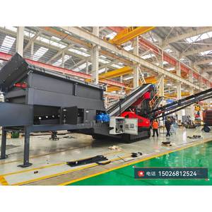 Equipo Móvil de Cribado y Trituración de Grava Hongxing Crawler MT, Capacidad de 250t/h, Motor AC, Cribado de Agregados - Product Image 2
