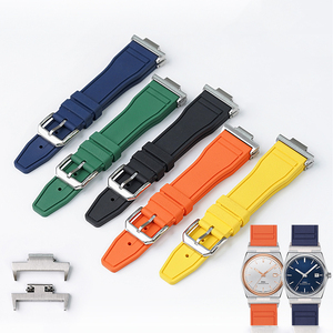 Dây đeo đồng hồ cao su FKM nam nữ với thiết kế thay thế nhanh chóng kép dành cho dòng Prx - Product Image 1