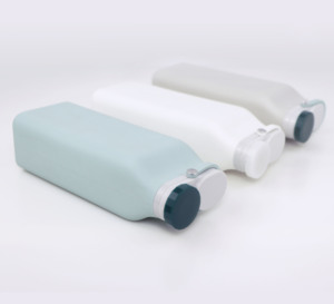 Botella de viaje plegable de silicona, botella de agua deportiva, 600ml - Product Image 3