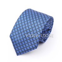 Dasi Poliester Sentuhan Sutra Motif Paisley Retro 7.5cm Dasi Mewah Motif Bunga Kotak-kotak Titik Cravat Pesta Jas Tuxedo Hadiah Aksesori Pria