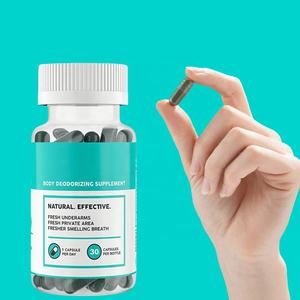 كبسولات الكلوروفيل من دروبشيبينغ بودي ماجيك، مكملات غذائية للبالغين من أوراق البقدونس، كبسولات الكلوروفيل للصحة والعافية - Product Image 3