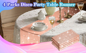 Superficie de espejo de lentejuelas negras de alta calidad para banquete de boda, fiesta, <span class=keywords><strong>camino</strong></span> de escritorio, <span class=keywords><strong>camino</strong></span> de <span class=keywords><strong>mesa</strong></span>, <span class=keywords><strong>camino</strong></span> de bandera, caminos de <span class=keywords><strong>mesa</strong></span> de tira larga - Product Image 2