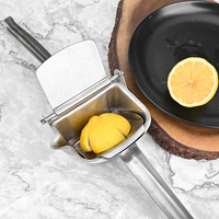 Presse-agrumes manuel en acier inoxydable pour fruits et légumes, outil de cuisine écologique pour jus de pamplemousse, d'orange et de citron