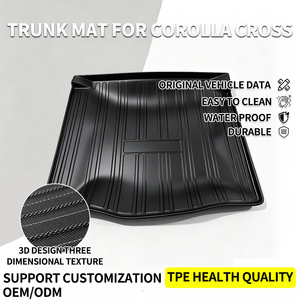 Tapete para Maletero de Coche, Resistente al Agua, Material TPE Duradero, para Toyota <span class=keywords><strong>Corolla</strong></span> Cross 2022-2026, Diseño ODM - Product Image 1