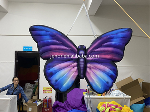 ปีกผีเสื้อเป่าลมมีไฟ LED สำหรับตกแต่งงานปาร์ตี้ในไนท์คลับ - Product Image 6