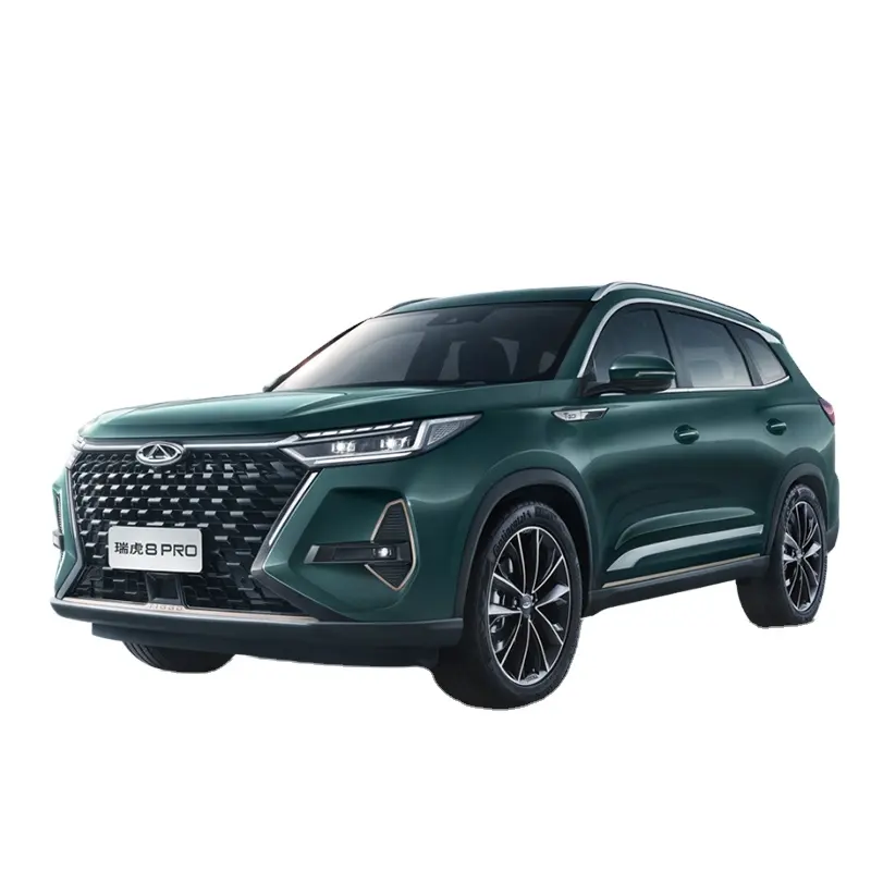 Chery Ruihu SUV usado 8 cinco assentos carros baratos para venda carros usados oitenta por cento novo LED 2020 couro elétrico turbo esquerdo