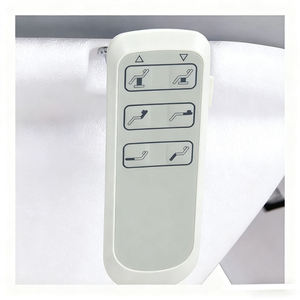 Luxury Beauty Salon Furniture 3 Motors Foot Control <b>Adjustable</b> PU Leather Facial Spa Cosmetic Bed Modern Electric Spa Treatment - Product Image 5