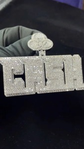 Colgante de Diamantes Hip Hop Más Vendido, Diseño de Joyería de Lujo con Incrustaciones de Diamantes para Hombres y Mujeres, Ideal para Discotecas, Disponible para la Venta - Product Image 2