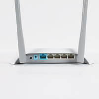 Enrutador inalámbrico de doble Antena de 300Mbps, WiFi inteligente, fibra FTTH en inglés, usado en casa, de 2 a 2 pulgadas