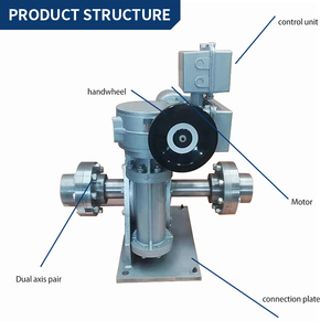 Actionneur électrique multi-tours à performance de fonctionnement stable, adapté à l'utilisation dans les centrales électriques et la régulation des pipelines chimiques - Product Image 3