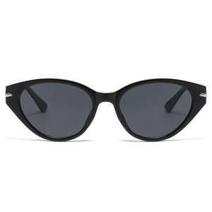 Gafas de Sol Polarizadas Estilo Ojo de Gato Hechas a Medida para Mujer, Protección UV400, Lentes TAC, Marco Negro Brillante, Estilo Instagram KS 3859 - Product Image 5