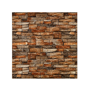 Diseños de ladrillo Dormitorio <span class=keywords><strong>Vinilo</strong></span> Papel de pared Proveedores Autoadhesivo Foto Hogar Hotel Pvc 3D Papel tapiz extraíble - Product Image 1