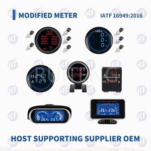Ngang LCD dầu nước Temp <span class=keywords><strong>Meter</strong></span> dầu Volt <span class=keywords><strong>Meter</strong></span> LCD dầu Set <span class=keywords><strong>Meter</strong></span> kép áp suất không khí cho xe ô tô xe tải kỹ thuật xe - Product Image 3