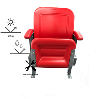 Chaises porte-gobelets en plastique personnalisées pour stades sportifs, sièges pliables pour stades
