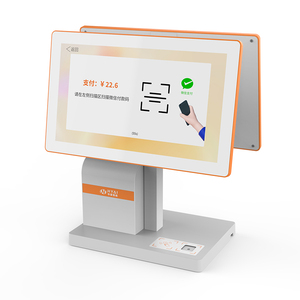 Pantalla dual de 15,6 pulgadas, caja registradora táctil, impresora de recibos, escáner de código, lector NFC, sistema <span class=keywords><strong>POS</strong></span> todo en uno - Product Image 3