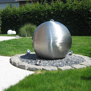 Fontaine en acier inoxydable à caractéristique d'<span class=keywords><strong>eau</strong></span> de jardin vintage personnalisée de haute qualité - Product Image 4