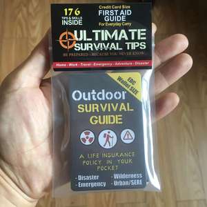 Guía de supervivencia de bolsillo EDC guía de billetera pequeña asegura tu vida - Product Image 2