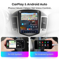 Junsun-Autoradio Carplay sans fil pour Chevrolet Cruze J300, Android Auto Multimédia, Carplay, Style Tesla, 2008-2012