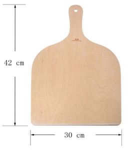 Pala de madera para Pizza, tabla de pan para hornear casera, bandeja para horno de cocina para el hogar, tabla de cortar para Pizza al aire libre - Product Image 6