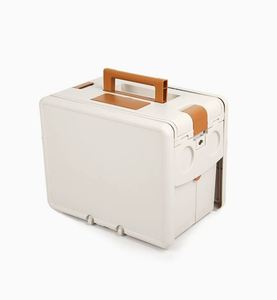 Table pliante multifonctionnelle pour le camping en plein air, boîte de rangement 2-en-1, boîte isotherme pour aliments, à suspendre et à transporter à la main - Product Image 5