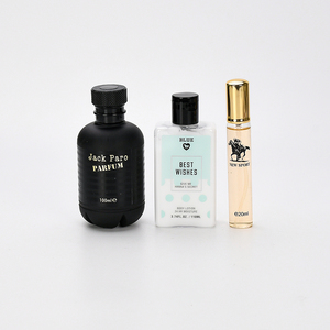 Nueva Llegada Árabe Eau De Toilette Colonia Set <span class=keywords><strong>Original</strong></span> al por mayor Marca 3PCs Hombres Perfume Sets de <span class=keywords><strong>regalo</strong></span> Forma de aerosol - Product Image 4