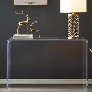 Tabouret <span class=keywords><strong>de</strong></span> coiffeuse en acrylique transparent au design moderne intégré pour le maquillage <span class=keywords><strong>de</strong></span> la chambre à coucher pour le salon Vente en gros - Product Image 5