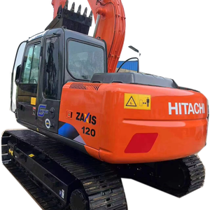 Mini pelle sur chenilles Hitachi ZX120 de 12 tonnes d'occasion certifiée CE avec pompe à moteur Hitachi et roulement 2022 Modèle Japon - Product Image 1