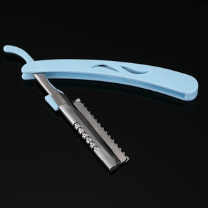 Recortador de cejas Playboy, punta redondeada de acero inoxidable para uso doméstico, herramienta de belleza para hombres y principiantes - Product Image 3
