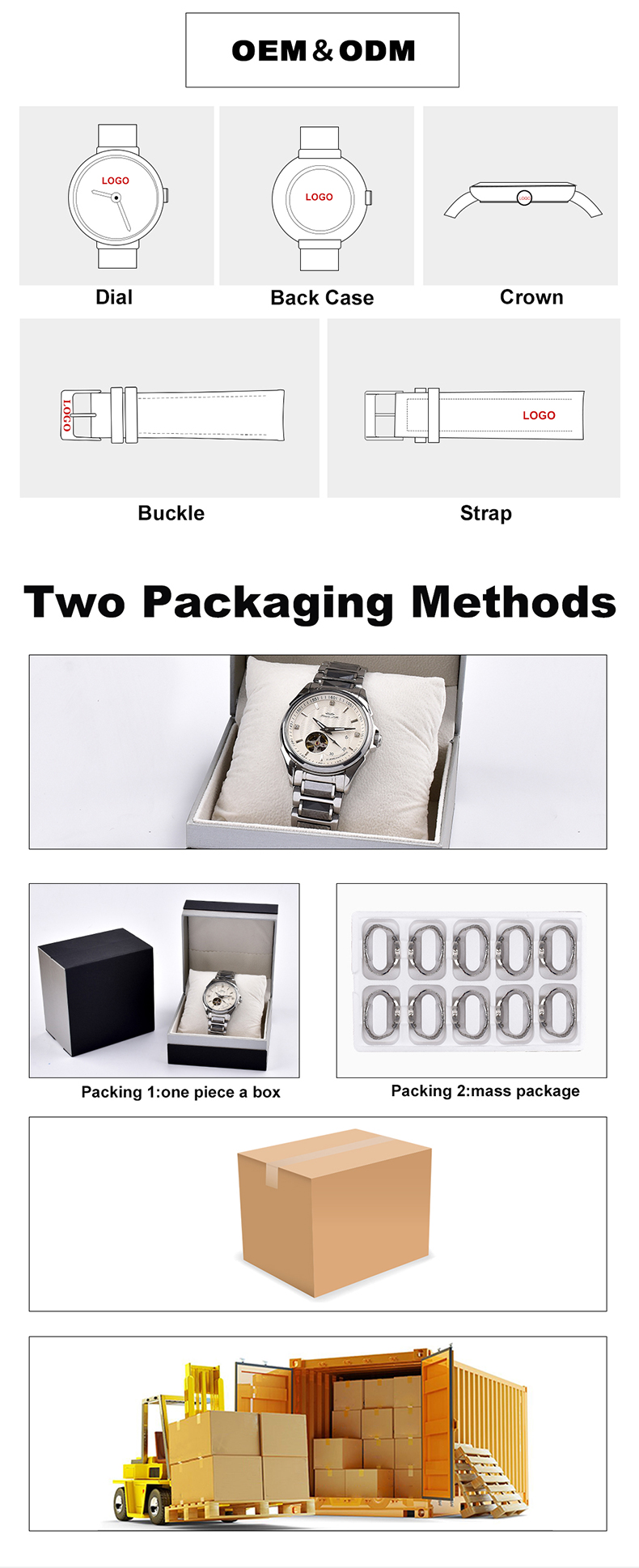 Custom Gift Ancient Mechanical Automatic Watches Japan Miyota Movement