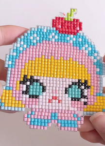 Kit Pittura Diamante con Perline Perler, Arte Diamante con Perline Fusibili, Perline Fai da Te per Portachiavi, per Magneti da Frigo Fatti a Mano - Product Image 2