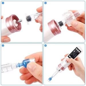 Negative Pressure Mesotherapy Handheld Facial Lifting Skin Rejuvenation <b>ABS</b> EZ Moisturizer Acne Treatment Water Light <b>Machine</b> - Product Image 6