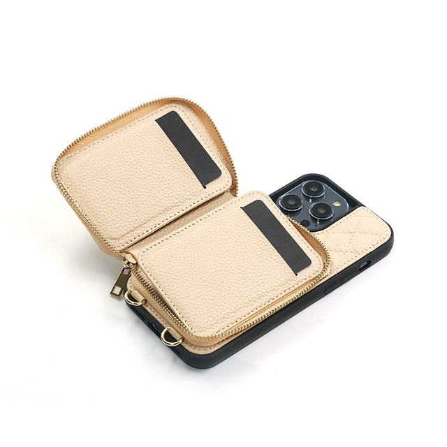Leather Phone case Custom Wholesale Mobile Phone case Luxury Women Crossbody Leather Wallet Phone case