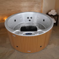 Spa familial compact moderne Watergold SR850 Balboa, combo piscine de nage rectangulaire, hydrothérapie, piscine d'entraînement, massage, étanche
