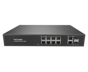 Smart 12-Port Fast Ethernet PoE <b>Switch</b> | 130W High-Performance, Reliable CCTV <b>Networking</b> - Product Image 2